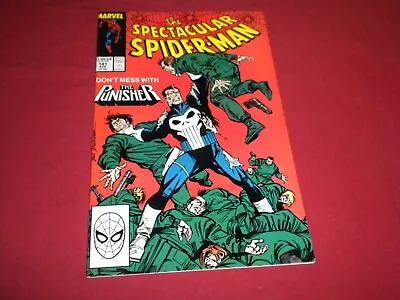 Buy BX2 Spectacular Spider-Man #141 Marvel 1988 Comic 8.5 Copper Age PUNISHER! • 3.26£