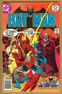 Buy Batman #284 VF 8.0 (1977 DC) Jim Aparo Cover Dr. Tzin-Tzin • 11.95£