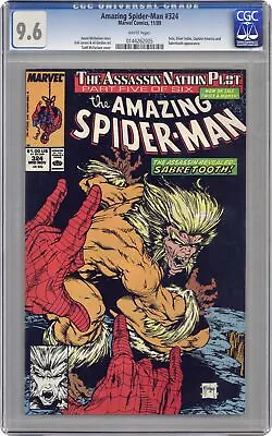 Buy Amazing Spider-Man #324 CGC 9.6 1989 0144262005 • 56.77£