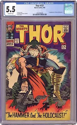 Buy Thor #127 CGC 5.5 1966 4362428008 • 71.51£
