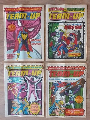 Buy COMIC - Marvel Team-Up #7,8,9,10,11,12 1980 Marvel UK Bronze Age Spider-Man  • 23£