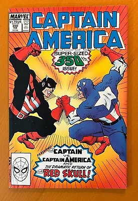 Buy Captain America #350 (Marvel 1989) FN+ Comic • 9.95£