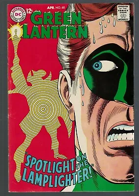 Buy DC Comics GREEN LANTERN 60 VFN- 7.5 Justice League 1968 • 41.99£