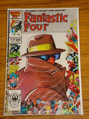 Buy Fantastic Four #296 Vol1 Marvel Comics Double Sized November 1986 • 6.99£