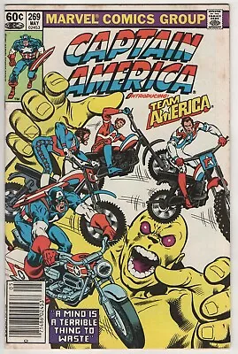 Buy Captain America #269 - Team America In Their 1st Appearance! • 8.79£
