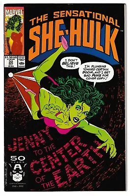 Buy Sensational She-Hulk #32 - Marvel 1991 -Written By John Byrne [Ft Mole Man] • 7.69£