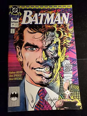 Buy Batman Annual 14, DC Comics 1990, Neal Adams Cover, Origin Of Two-Face • 7.11£