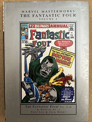 Buy Marvel Masterworks: Fantastic Four - Volume 4 By Marvel Comics (Hardback, 2003) • 30£