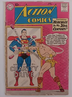 Buy Action Comics # 257 Key 1st Meeting Legion And Supergirl 1960 DC Silver Age • 27.58£