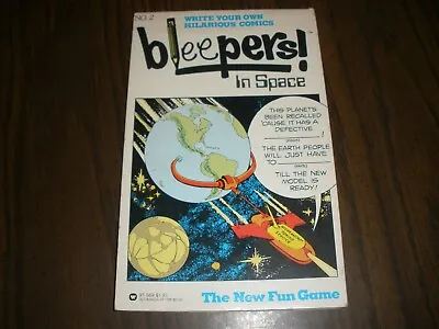 Buy Bleepers In Space The New Fun Game Unused #2  Dc Comics 1980 • 15.96£