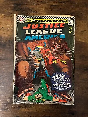 Buy Justice League Of America #45 DC Comics (Jun, 1966) 1.8 GD- 1st App Shaggy Man • 3.57£