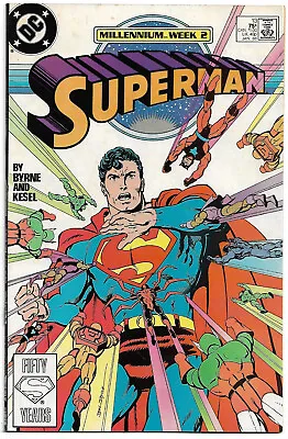 Buy 1988 DC Copper Age: Superman #13 (John Byrne) Lex Luthor (Millennium X-Over) • 2.41£