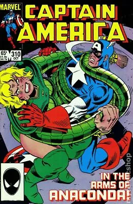 Buy Captain America #310 FN+ 6.5 1985 Stock Image • 14.79£