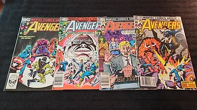 Buy 1982 Marvel Comics Avengers Lot Of 4 (#226-230) Mid Grade Vintage Black Knight • 3.99£