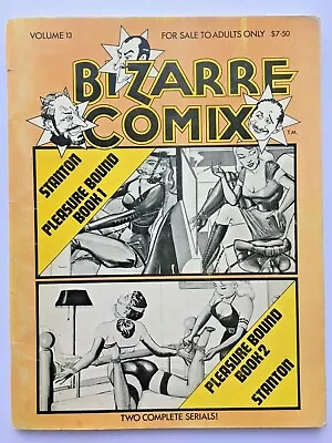 Buy Vintage Comic Book Bizarre Comix Vol.13 Belier Press VG+ Stanton Klaw 2 Serials! • 44.02£