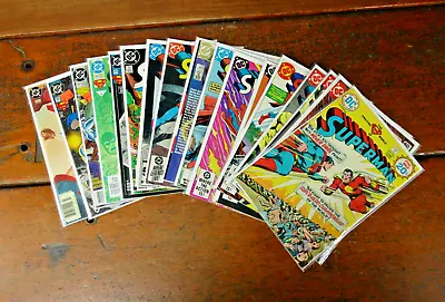 Buy Lot Of 17 - Vintage Superman Comics DC Bronze - Modern Issues #276-#600 • 31.57£