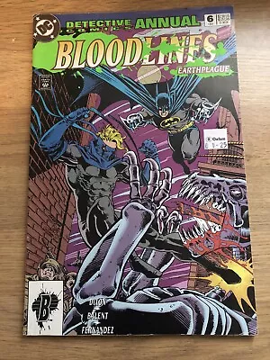Buy Bloodlines Batman Annual #6 1993 DC Comic • 1.95£