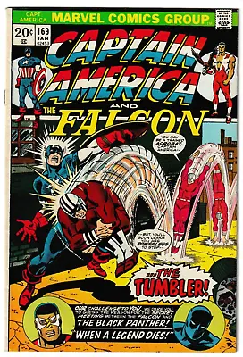 Buy Captain America And The Falcon #169 (january, 1974) • 10.33£