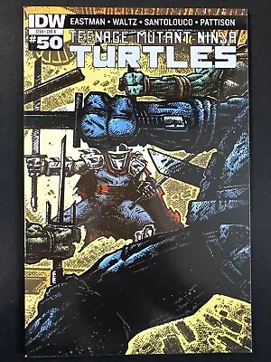 Buy Teenage Mutant Ninja Turtles #50 Cover B Variant IDW 1st Print 2015 TMNT VF/NM • 7.11£