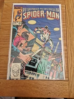 Buy Spectacular Spider-Man (1976 1st Series) #84...Published Nov 1983 By Marvel • 0.99£