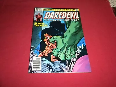 Buy BX2 Daredevil #163 Marvel 1980 Comic 8.0 Bronze Age VS HULK! MORE DD IN STORE! • 21.27£
