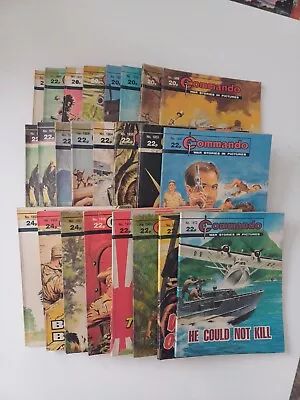 Buy X 24 Commando Comics Lot#316 • 9.99£