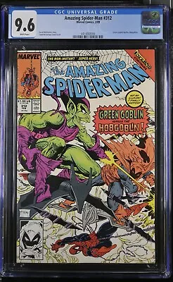 Buy The Amazing Spider-Man #312 CGC 9.6 Hobgoblin Vs. Green Goblin - 4414008006 • 76.41£
