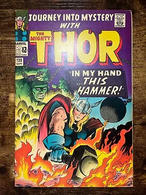 Buy Journey Into Mystery (Thor) #120, Marvel 1965, FN/VF Condition - High Grade • 99.94£