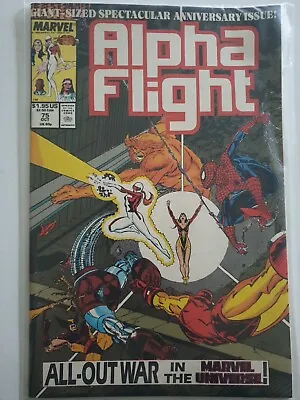 Buy Alpha Flight #75 Marvel Comics Oct 1989 NM Condition + Bag Spider-Man WOLVERINE • 2.99£