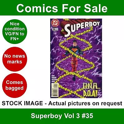 Buy DC Superboy Vol 3 #35 Comic - VG/FN+ 01 January 1997 • 3.99£