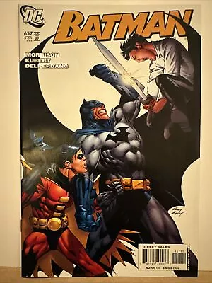 Buy Batman #657 Andy Kubert Cover Nm First Cover Appearance Of Damian Wayne Robin • 11.82£