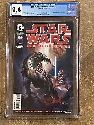 Buy CGC 9.4 Star Wars Heir To The Empire #5 Newsstand NM 1995 Thrawn Graded • 110.63£