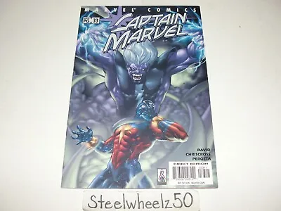 Buy Captain Marvel #33 Comic Marvel 2002 Vs Magus Coven Peter David ChrisCross RARE • 5.53£