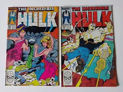 Buy The Incredible Hulk #347#348 VFN (1988) Marvel  • 17.99£