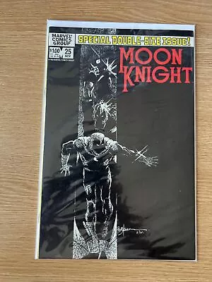 Buy Moon Knight #25 - Volume 1 - November 1982 - 1st App Black Spectre - Marvel • 30£