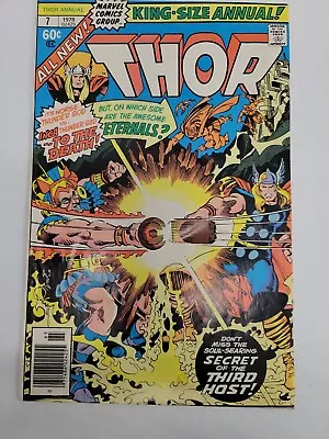 Buy All New Thor King Size Annual #7 | Marvel Comic 1978 • 11.88£
