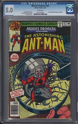 Buy Marvel Premiere #47 - CGC 5.0 - Scott Lang Becomes The New Ant-Man • 112.43£
