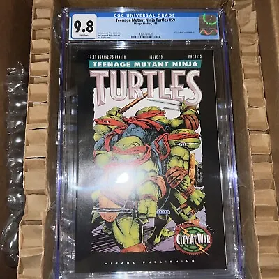 Buy Teenage Mutant Ninja Turtles #59 CGC GRADED 9.8 -HIGHEST GRADED - Lawson/Laird-s • 316.57£