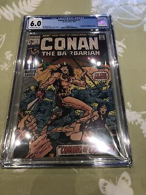 Buy Conan The Barbarian 1 CGC 6.0 1970 • 340£