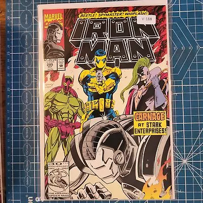 Buy Iron Man #285 Vol. 1 9.0+ 1st App Marvel Comic Book V-188 • 2.79£