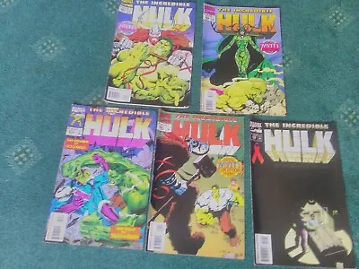 Buy The Incredible Hulk X 5 Consecutive # 419, 420, 421, 422, 423 Marvel • 7.50£