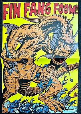 Buy Fing Fang Foot From Strange Tales #89 Marvel Comics Poster By Jack Kirby • 8.99£