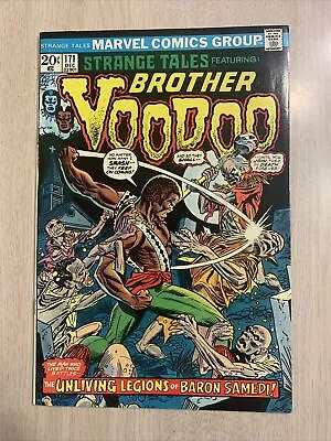 Buy Strange Tales 171 Nm- Or Better White Pages 1973 3rd Brother Voodoo Colan Art • 199.88£