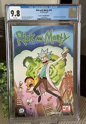 Buy Rick & Morty #39 (Amazing Fantasy 15 Homage) Excelsior Comics Edition CGC 9.8 • 49£
