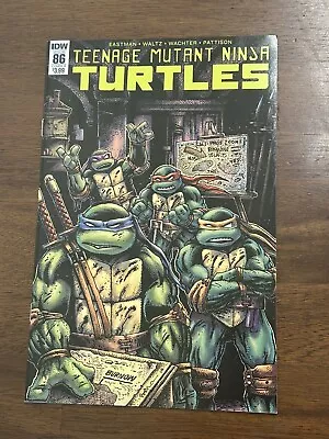 Buy Teenage Mutant Ninja Turtles #86 Cover B Variant IDW 1st Print 2018 TMNT TC14 • 25.94£
