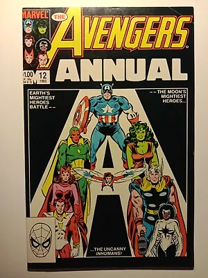 Buy The Avengers Annual # 12  Vol 1 Marvel Comics 1983  • 9.99£