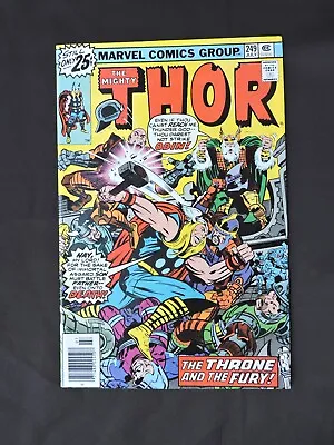 Buy The Mighty THOR No. 249 Comic Book NM-/VF  July 1976 (Bronze Age) • 7.98£