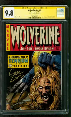 Buy Wolverine 55 CGC SS 9.8 Land EC Horror Crime Suspenstories 22 Variant 9/07 • 630.68£