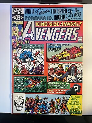 Buy Avengers KING SIZE ANNUAL AVENGERS 10 1ST APP ROGUE&MADELINE PRYOR.1981. NM 9+ • 70£