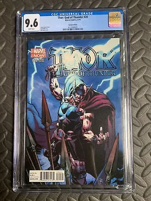 Buy Thor God Of Thunder #20  1:50 Klein Variant 1st App  Minotaur CGC 9.6 4114468005 • 499£